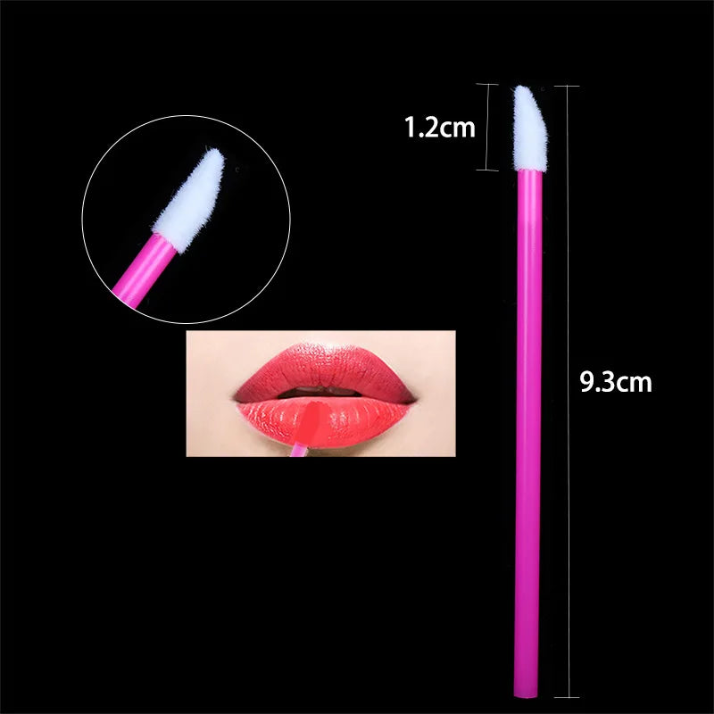 50 Pc Disposable Lipstick Gloss Wands