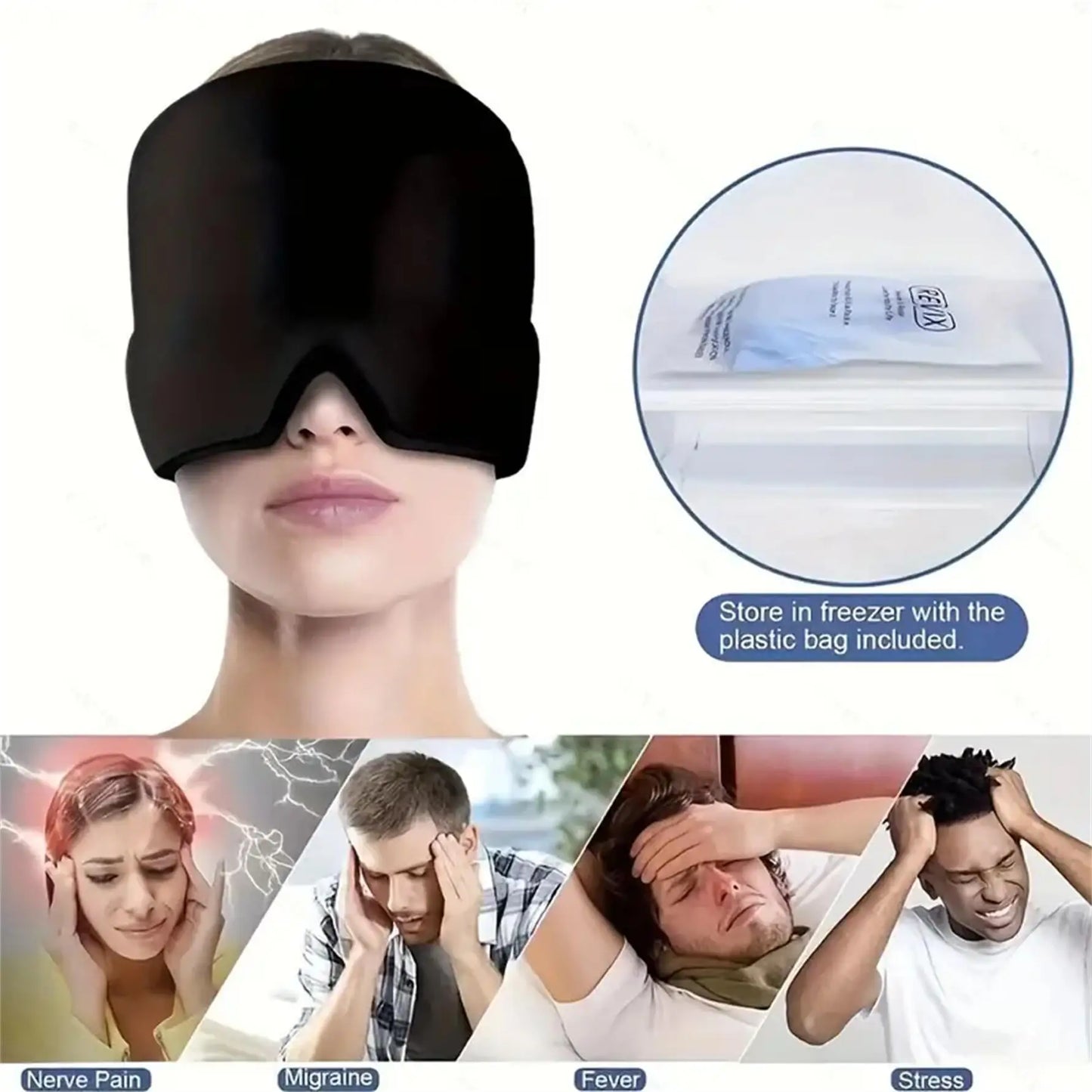 Migraine Ice Head Wrap