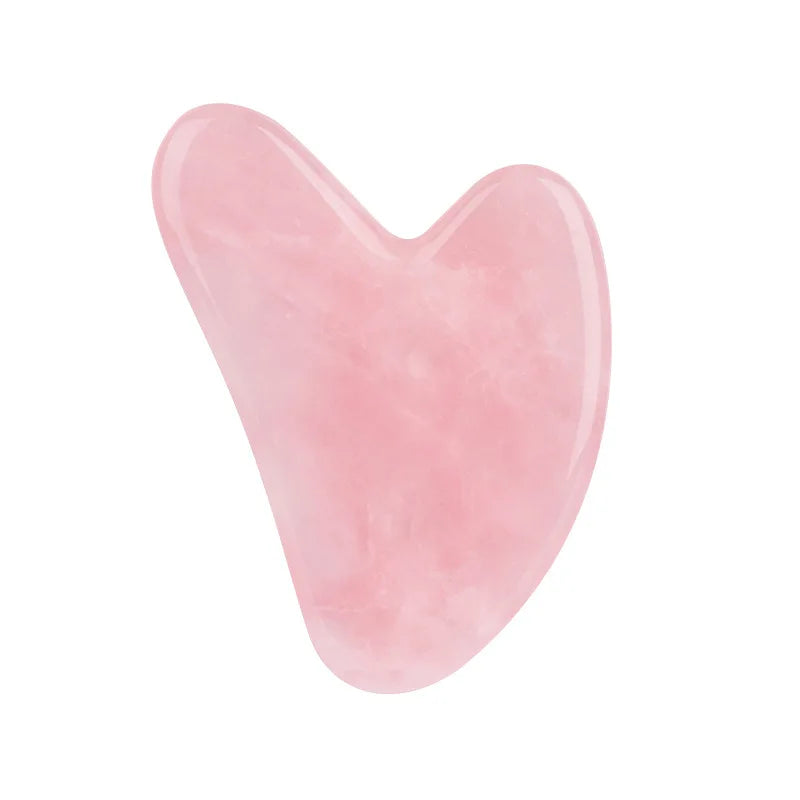 Gua Sha Jade Stone Heart-shaped Tool Massager for Face