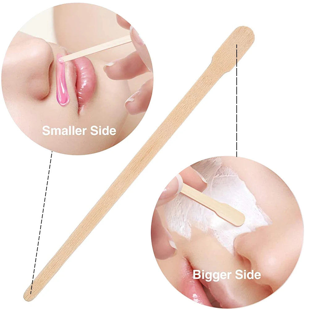 200/400pcs Disposable Waxing Sticks